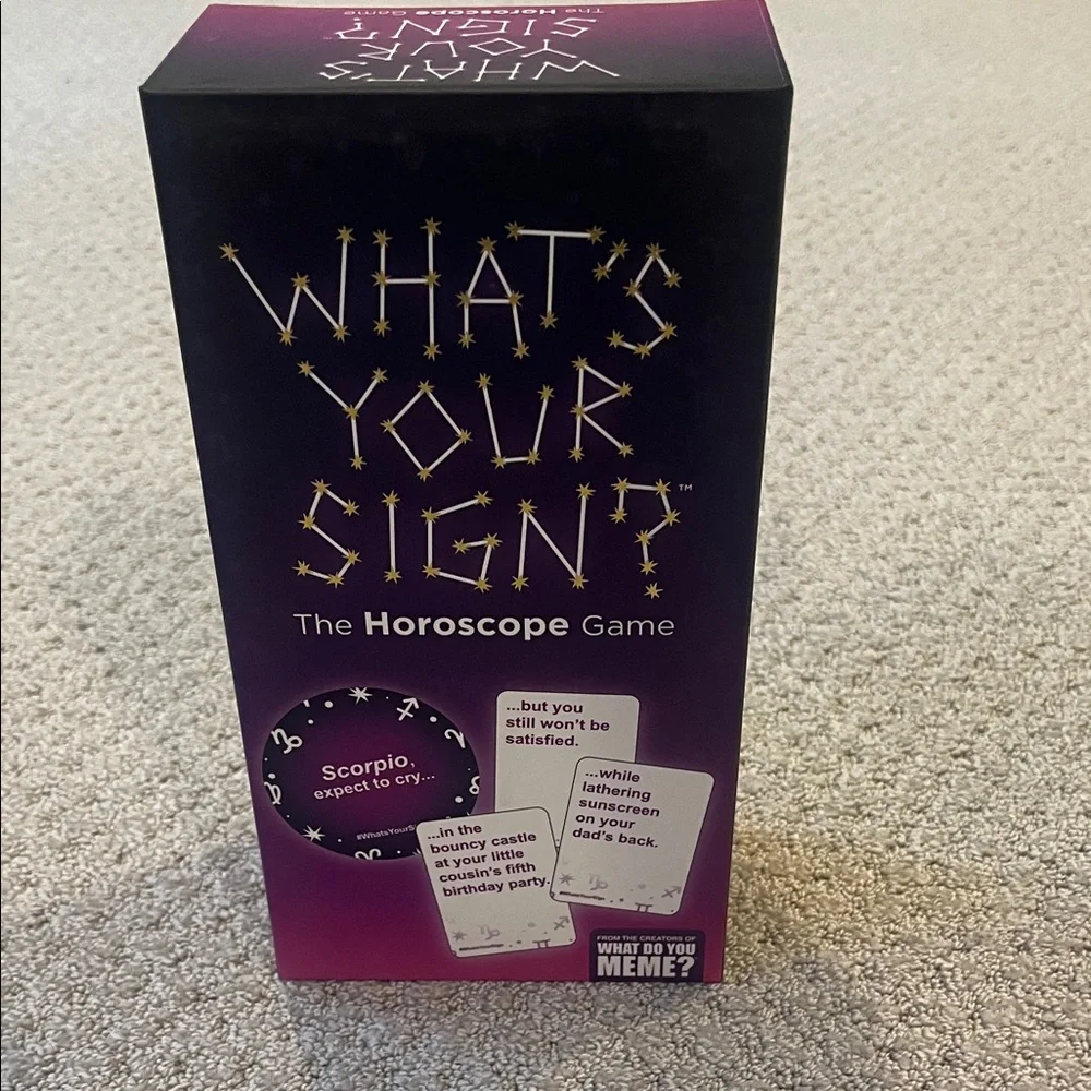 What’s Your Sign game